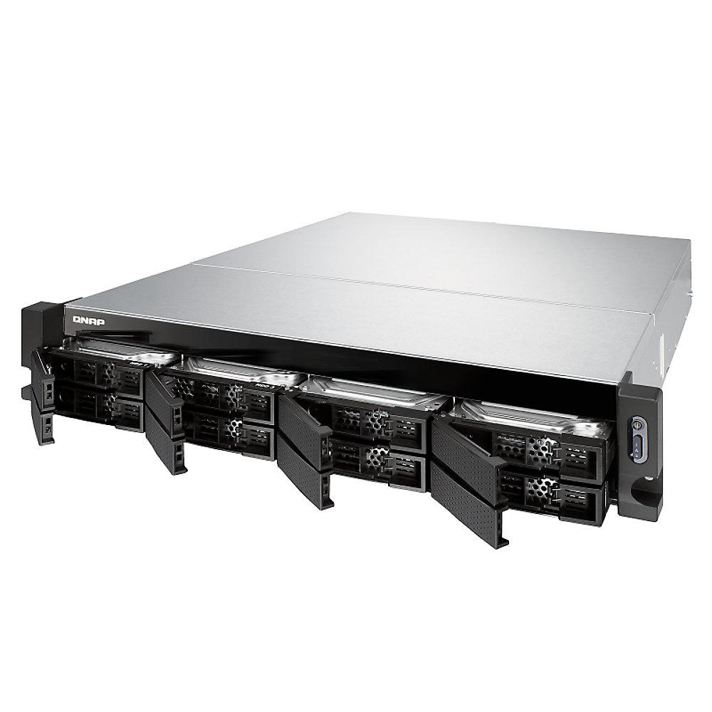 QNAP TS-883XU-RP-E2124-8G NAS System 8-Bay, QNAP, TS-883XU-RP-E2124-8G, NAS, System, 8-Bay