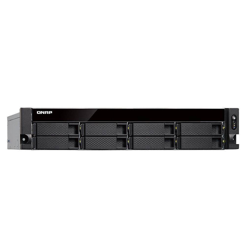 QNAP TS-883XU-RP-E2124-8G NAS System 8-Bay, QNAP, TS-883XU-RP-E2124-8G, NAS, System, 8-Bay