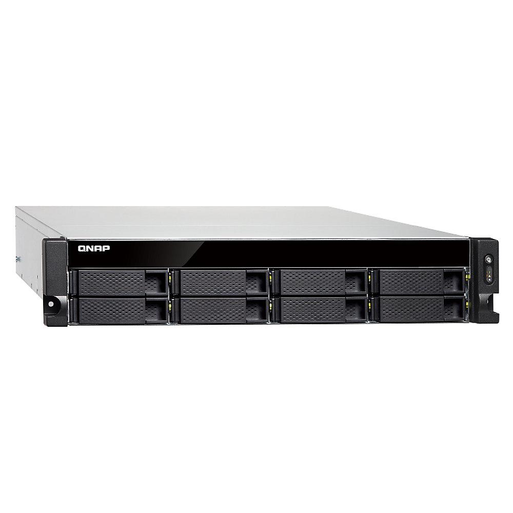 QNAP TS-883XU-RP-E2124-8G NAS System 8-Bay, QNAP, TS-883XU-RP-E2124-8G, NAS, System, 8-Bay