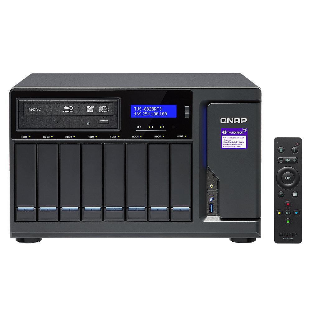 QNAP TVS-882BRT3-ODD-i7-32G NAS System 8-Bay Education Artikel – Nachweispflicht