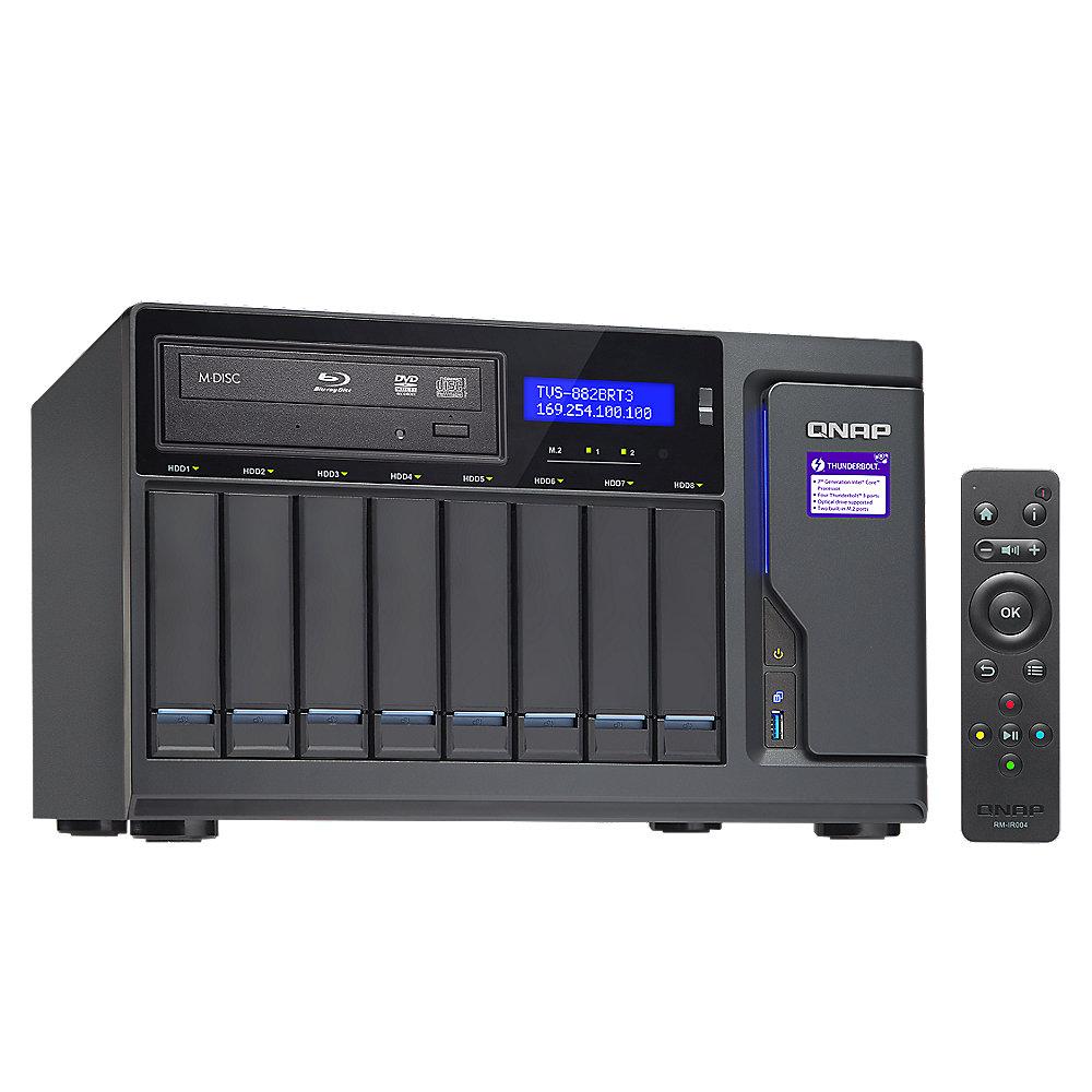 QNAP TVS-882BRT3-ODD-i7-32G NAS System 8-Bay Education Artikel – Nachweispflicht, QNAP, TVS-882BRT3-ODD-i7-32G, NAS, System, 8-Bay, Education, Artikel, –, Nachweispflicht