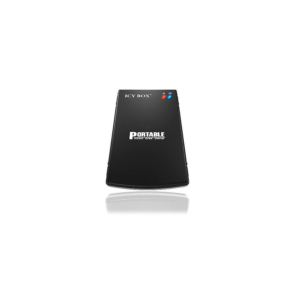 RaidSonic Icy Box IB-250StU3 BH USB3.0 Gehäuse für 2,5" SATA Festplatten schwarz