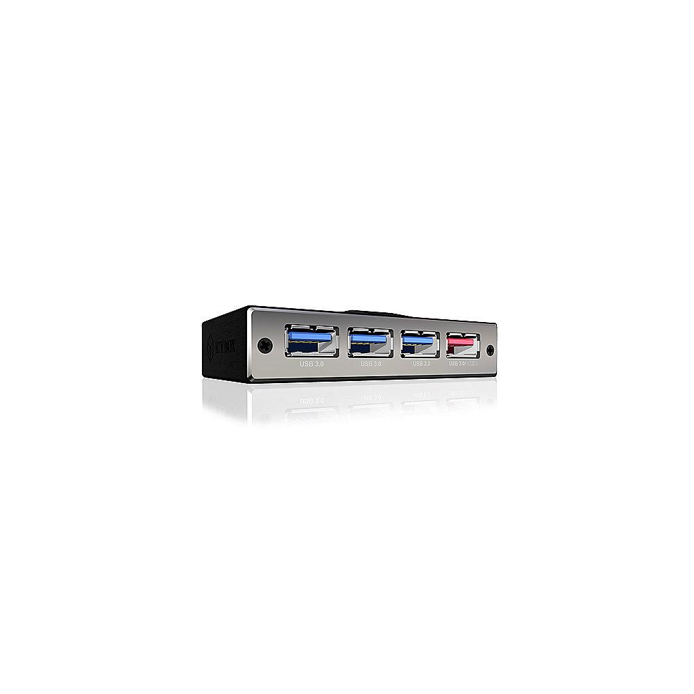 RaidSonic Icy Box IB-AC617 7 Port USB 3.0 Hub inkl. 2x USB Ladeports