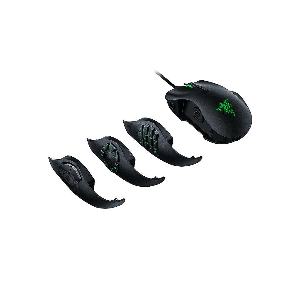 Razer Naga Trinity optische Gaming Maus mit austauschbaren Seitenteilen, Razer, Naga, Trinity, optische, Gaming, Maus, austauschbaren, Seitenteilen