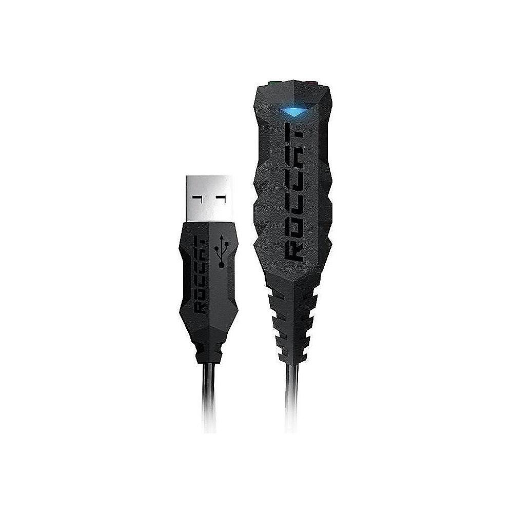 ROCCAT Juke Virtual 7.1   USB Stereo Soundcard & Headset-Adapter ROC-14-110, ROCCAT, Juke, Virtual, 7.1, , USB, Stereo, Soundcard, &, Headset-Adapter, ROC-14-110