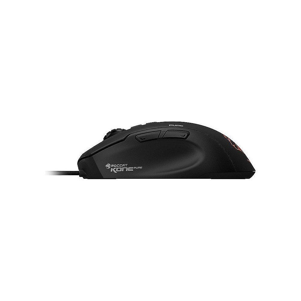 ROCCAT Kone Pure Owl-Eye Gaming Maus schwarz ROC-11-725