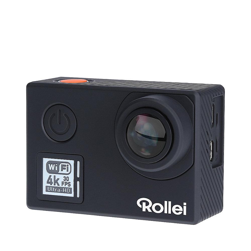 Rollei ActionCam 530 4k Ultra HD Video mit Unterwasserschutz WLAN schwarz, Rollei, ActionCam, 530, 4k, Ultra, HD, Video, Unterwasserschutz, WLAN, schwarz