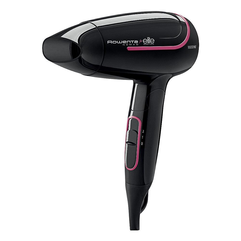 Rowenta CV3312 Nomad Elite Reisehaartrockner schwarz/pink