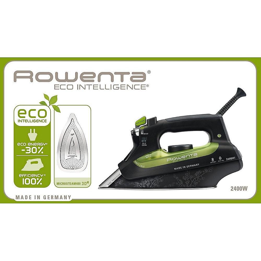 Rowenta DW 6010 Eco Intelligence Dampfbügeleisen schwarz/grün, Rowenta, DW, 6010, Eco, Intelligence, Dampfbügeleisen, schwarz/grün