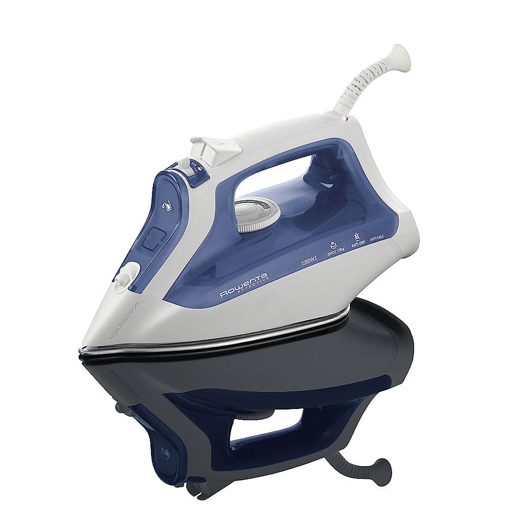 Rowenta DX2130 Effective Dampfbügeleisen 2.200 W weiß/blau, Rowenta, DX2130, Effective, Dampfbügeleisen, 2.200, W, weiß/blau