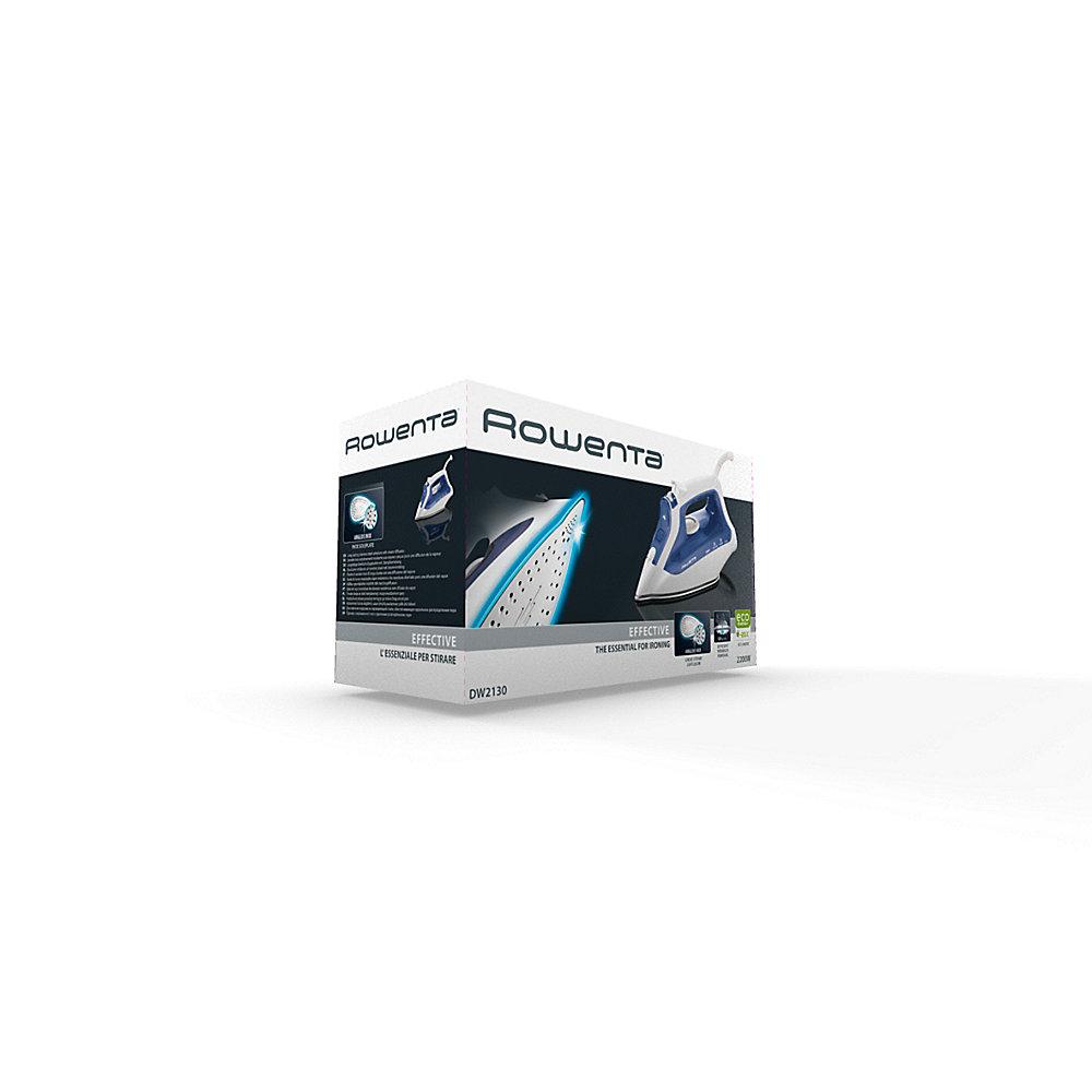 Rowenta DX2130 Effective Dampfbügeleisen 2.200 W weiß/blau