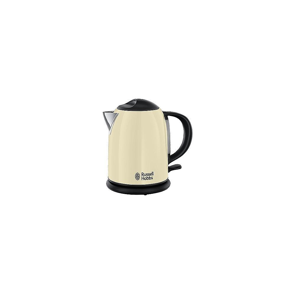 Russell Hobbs 20194-70 Colours Kompakt-Wasserkocher 1,0l Classic Cream, Russell, Hobbs, 20194-70, Colours, Kompakt-Wasserkocher, 1,0l, Classic, Cream