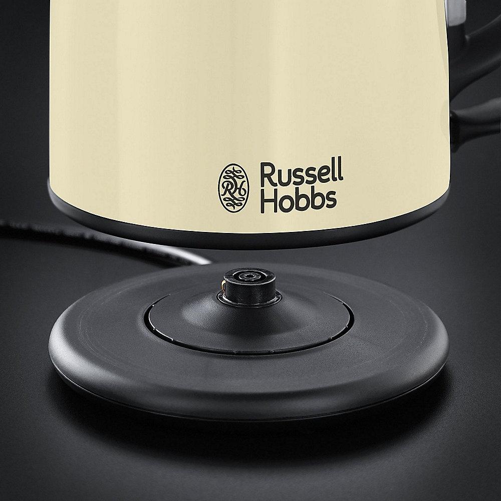 Russell Hobbs 20194-70 Colours Kompakt-Wasserkocher 1,0l Classic Cream