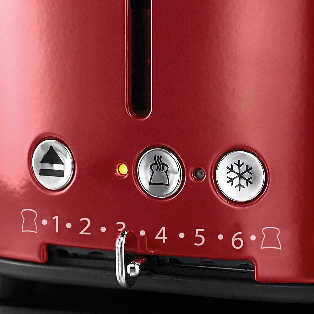 Russell Hobbs 21680-56 Retro Ribbon Red Toaster, Russell, Hobbs, 21680-56, Retro, Ribbon, Red, Toaster