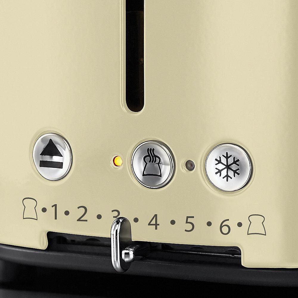 Russell Hobbs 21682-56 Retro Vintage Cream Toaster