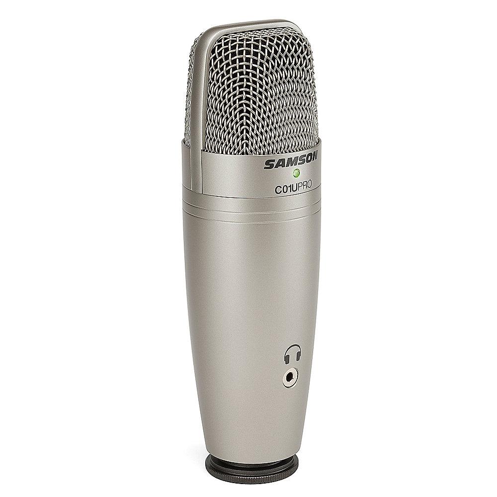 Samson C01U PRO USB Mikrofon (silber)