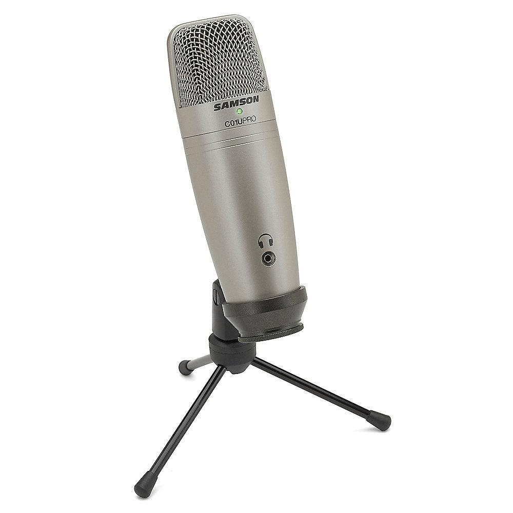 Samson C01U PRO USB Mikrofon (silber)