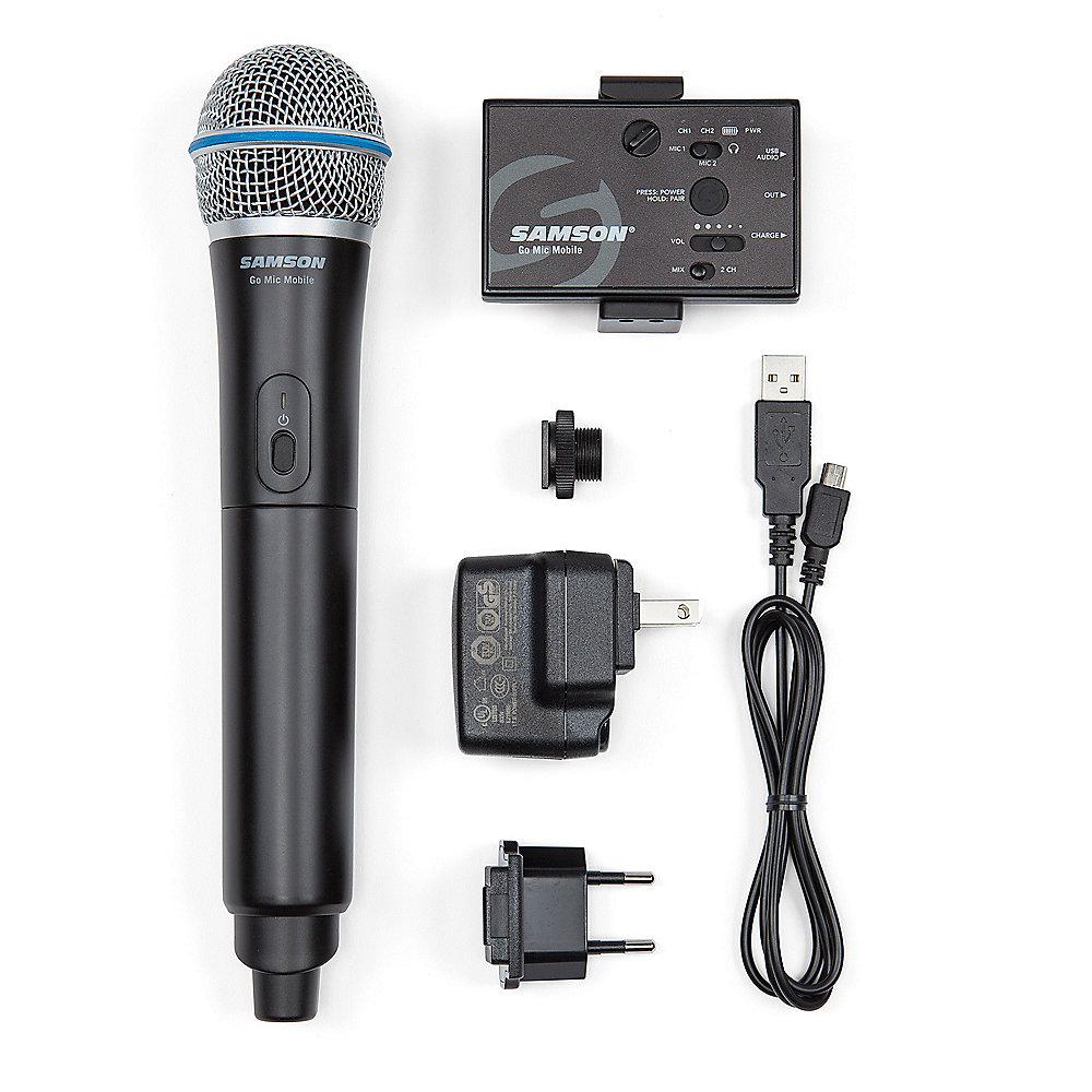 Samson GoMic Mobile Digitales Funk Mikrofon (schwarz)