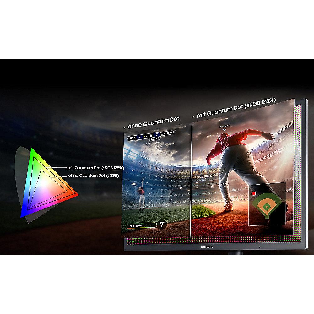 Samsung C24FG73 Curved Monitor LED 59.7cm (23.5") FullHD 2xHDMI/DP 1ms VA-Panel