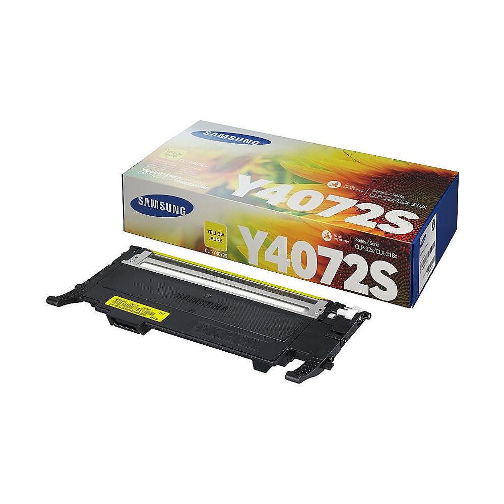 Samsung CLT-Y4072S Original Toner Gelb für ca. 1.000 Seiten