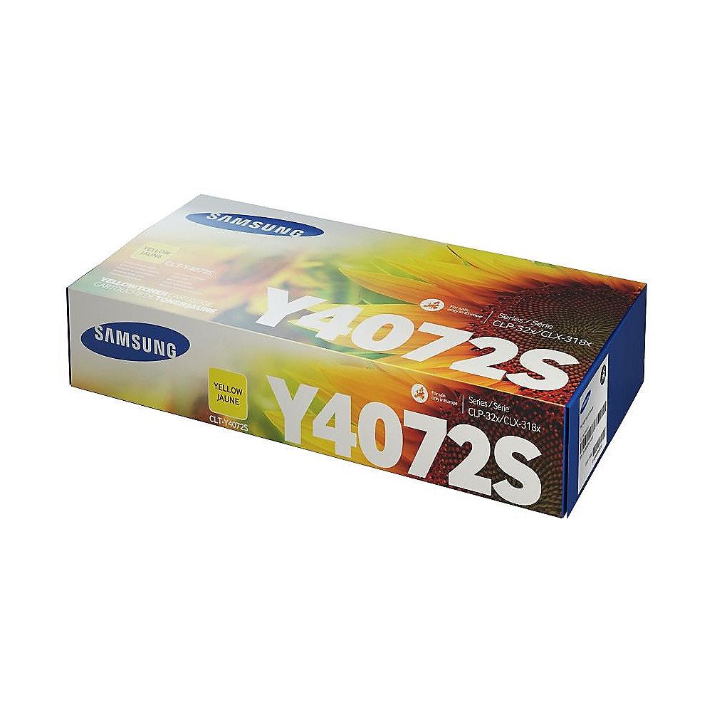 Samsung CLT-Y4072S Original Toner Gelb für ca. 1.000 Seiten