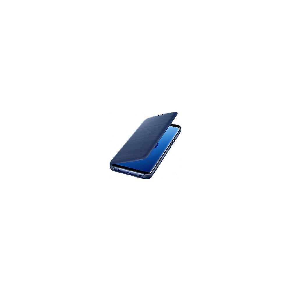 Samsung EF-NG960 LED View Cover für Galaxy S9 blau