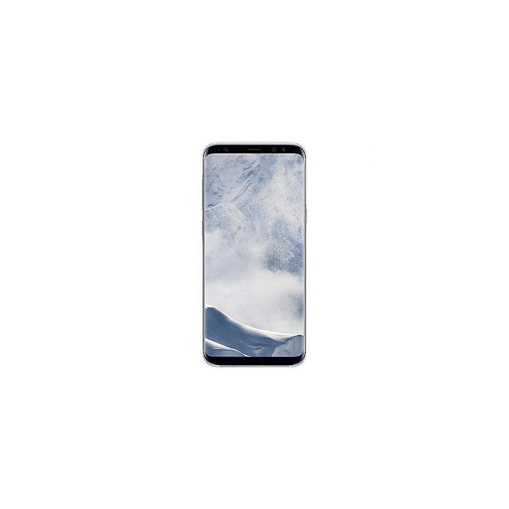 Samsung EF-QG955 Clear Cover für Galaxy S8  silber