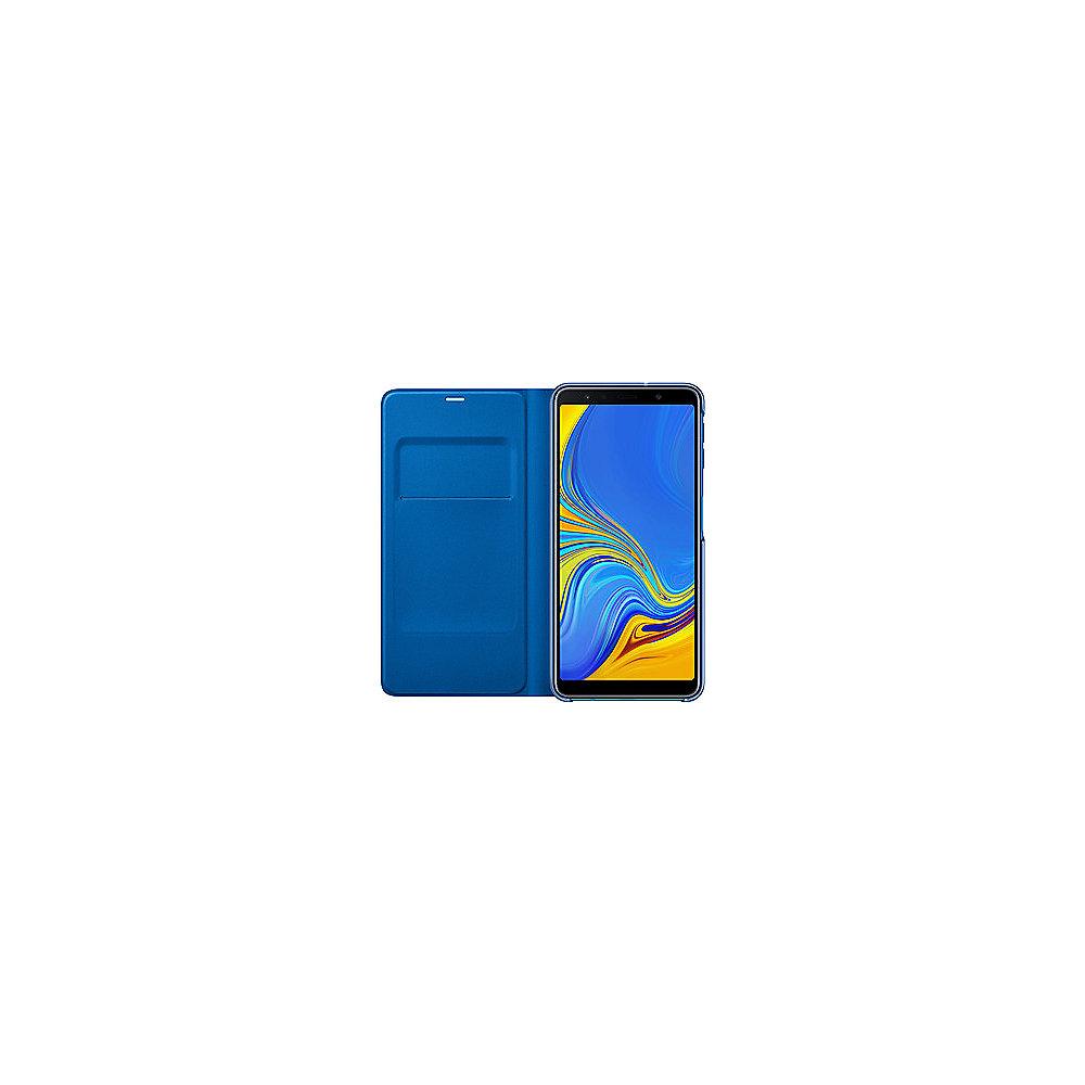 Samsung EF-WA750 Flip Wallet Cover für Galaxy A7 (2018) blau