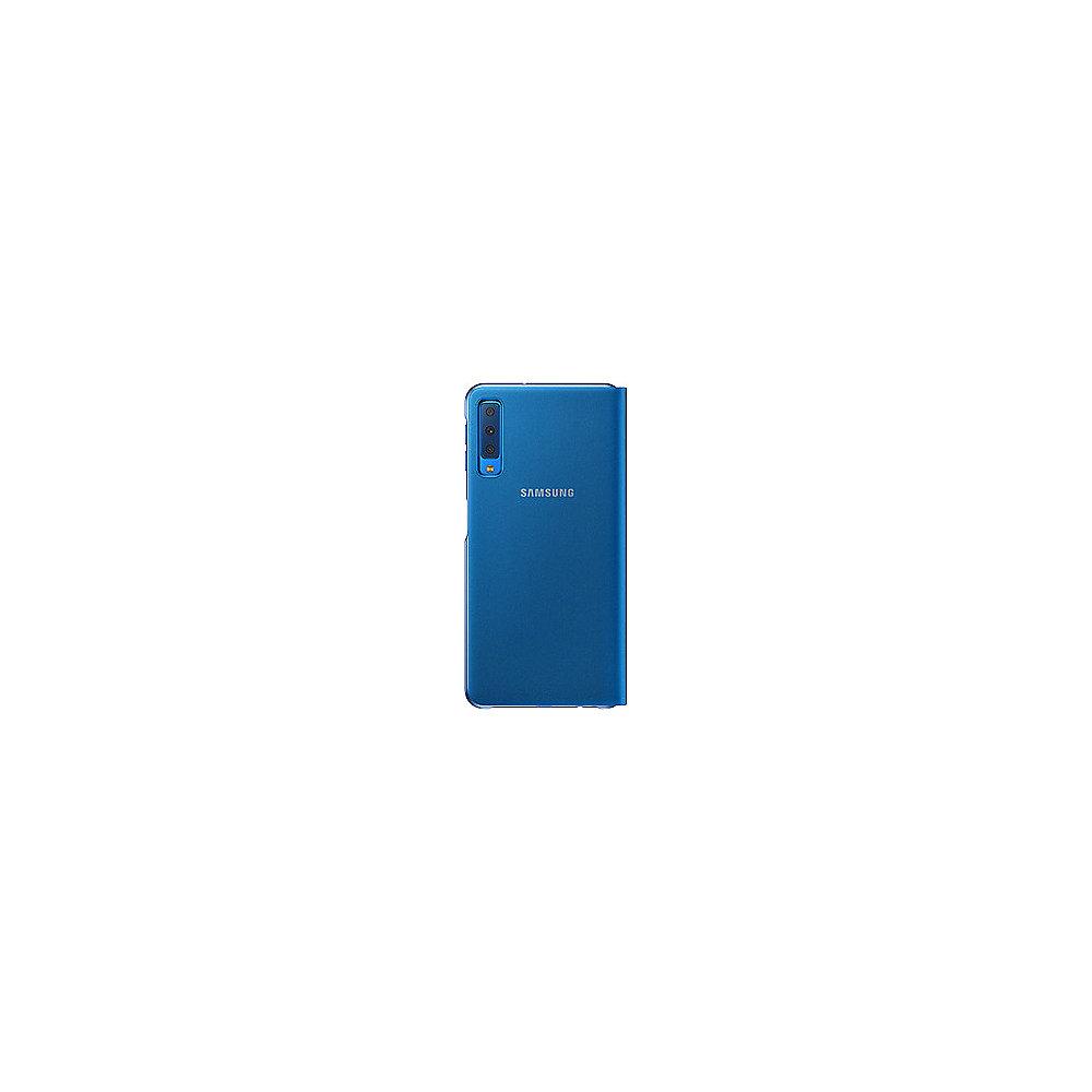 Samsung EF-WA750 Flip Wallet Cover für Galaxy A7 (2018) blau