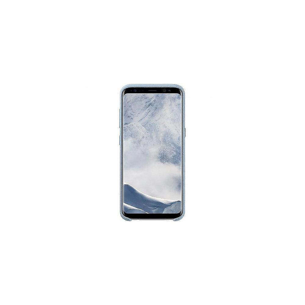 Samsung EF-XG955 Alcantara Cover für Galaxy S8  mint