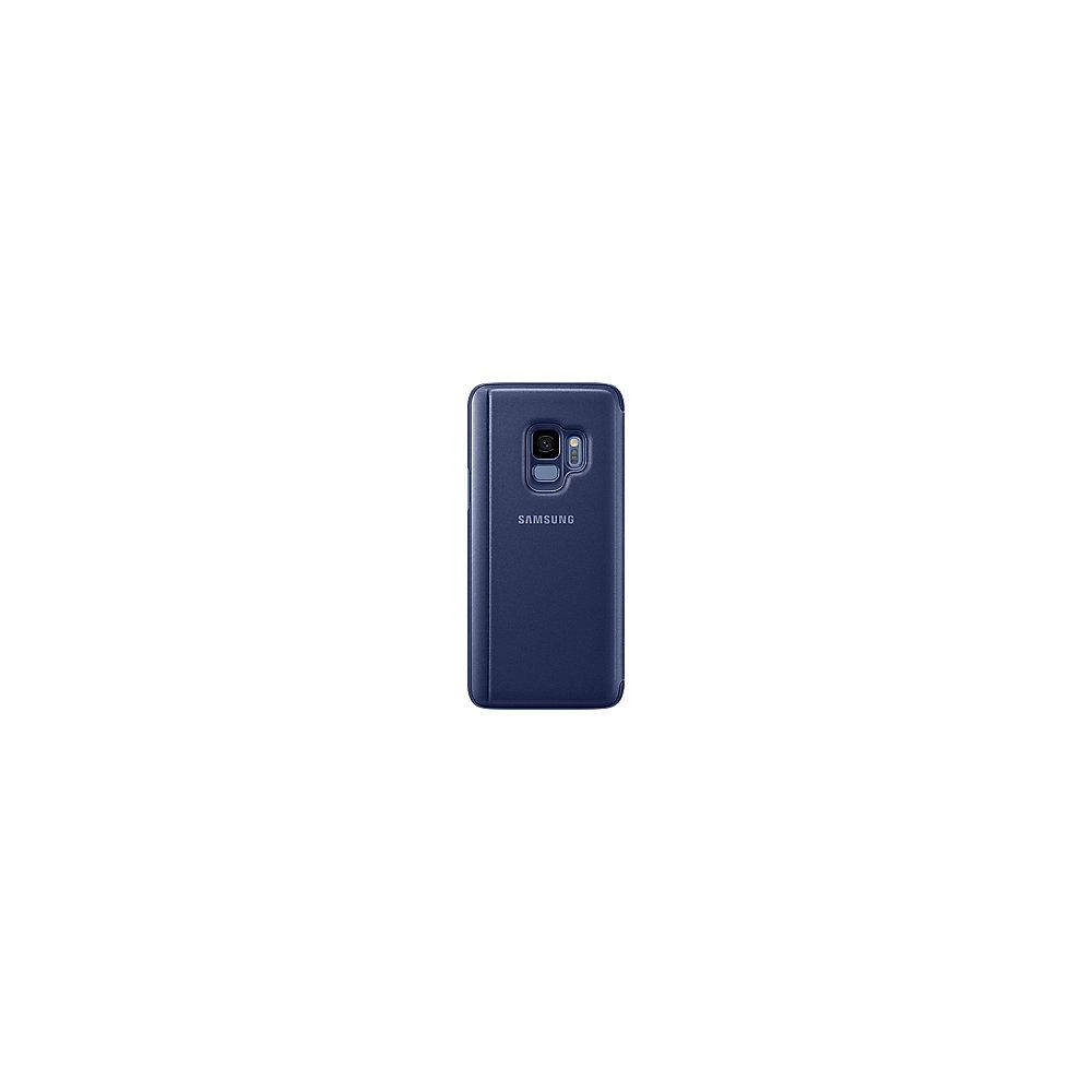 Samsung EF-ZG960 Clear View Standing Cover für Galaxy S9 blau, Samsung, EF-ZG960, Clear, View, Standing, Cover, Galaxy, S9, blau