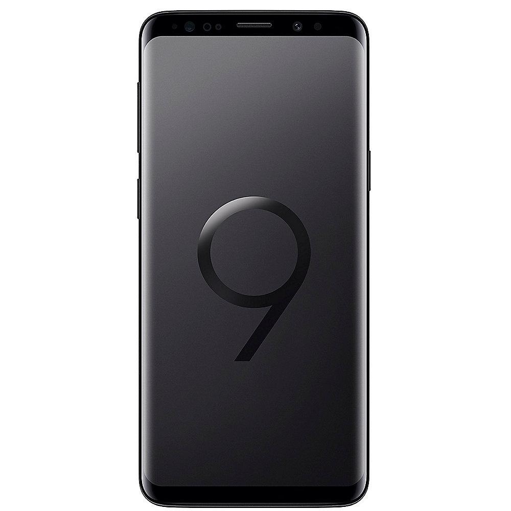 Samsung GALAXY S9 DUOS midnight black G960F inkl. 64GB Evo Plus microSDXC, Samsung, GALAXY, S9, DUOS, midnight, black, G960F, inkl., 64GB, Evo, Plus, microSDXC