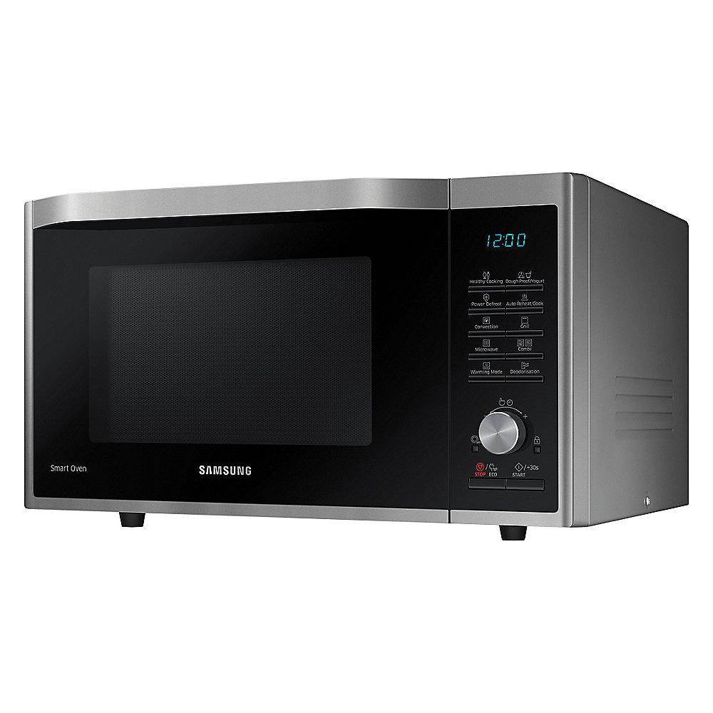 Samsung MC32J7055CT/EG Heißluft-Mikrowelle, 32 Liter schwarz-silber