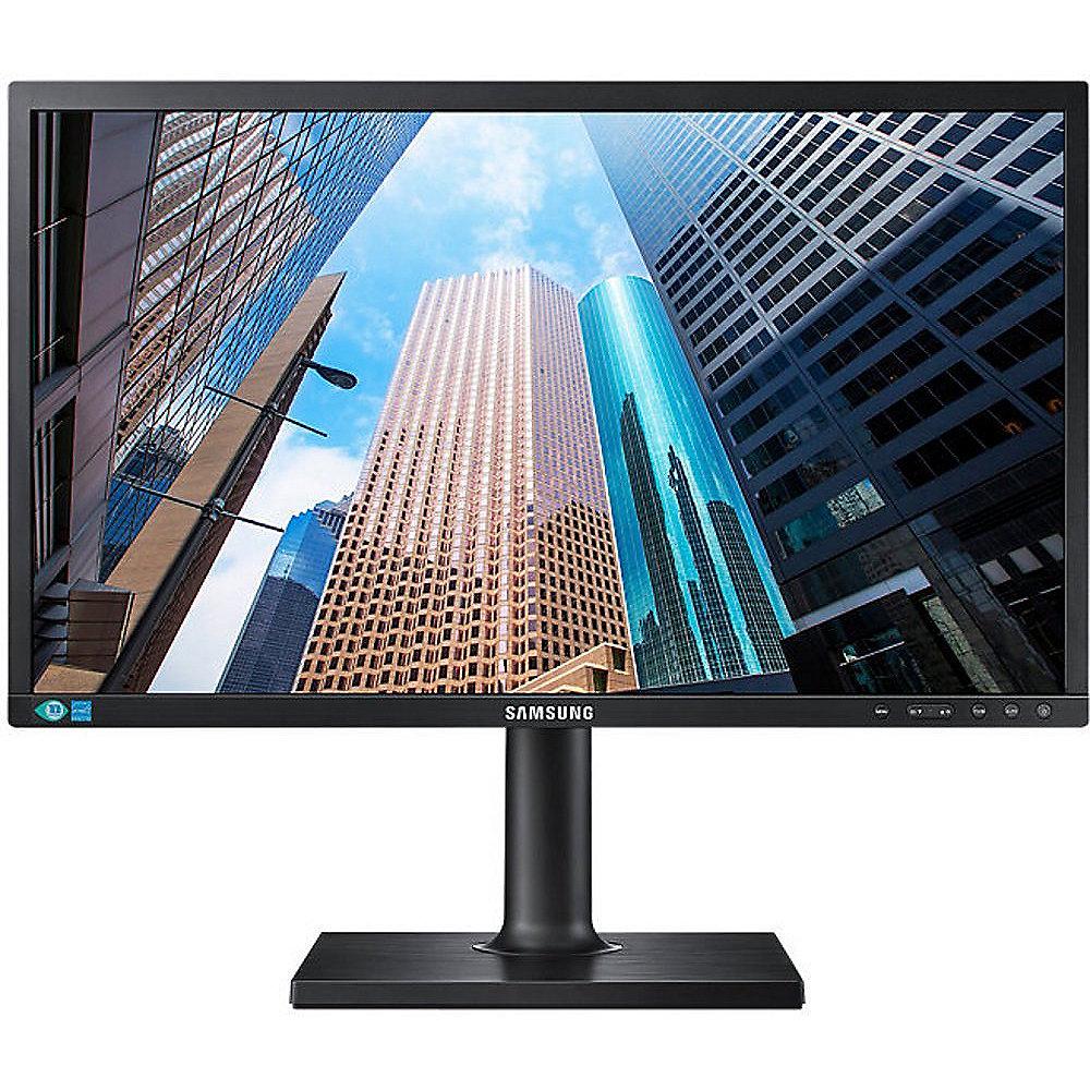 Samsung Monitor S24E450BL LED 59,9cm (23,6") 16:9 TFT VGA/DVI 5ms HV/Pivot