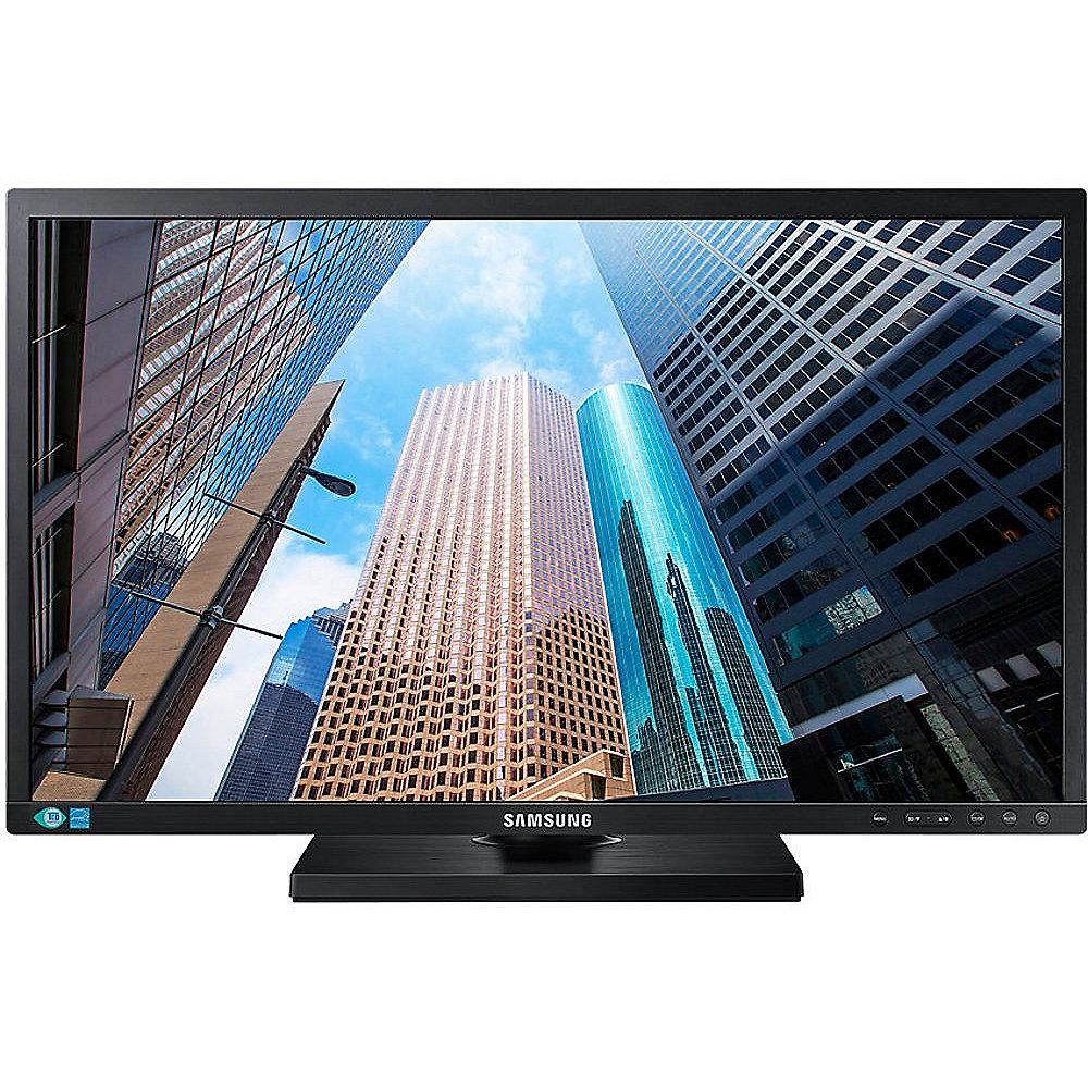 Samsung Monitor S24E450BL LED 59,9cm (23,6") 16:9 TFT VGA/DVI 5ms HV/Pivot