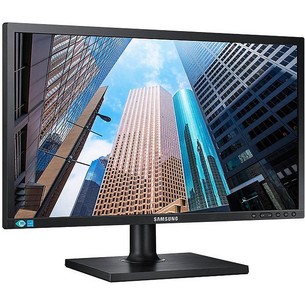 Samsung Monitor S24E450BL LED 59,9cm (23,6") 16:9 TFT VGA/DVI 5ms HV/Pivot