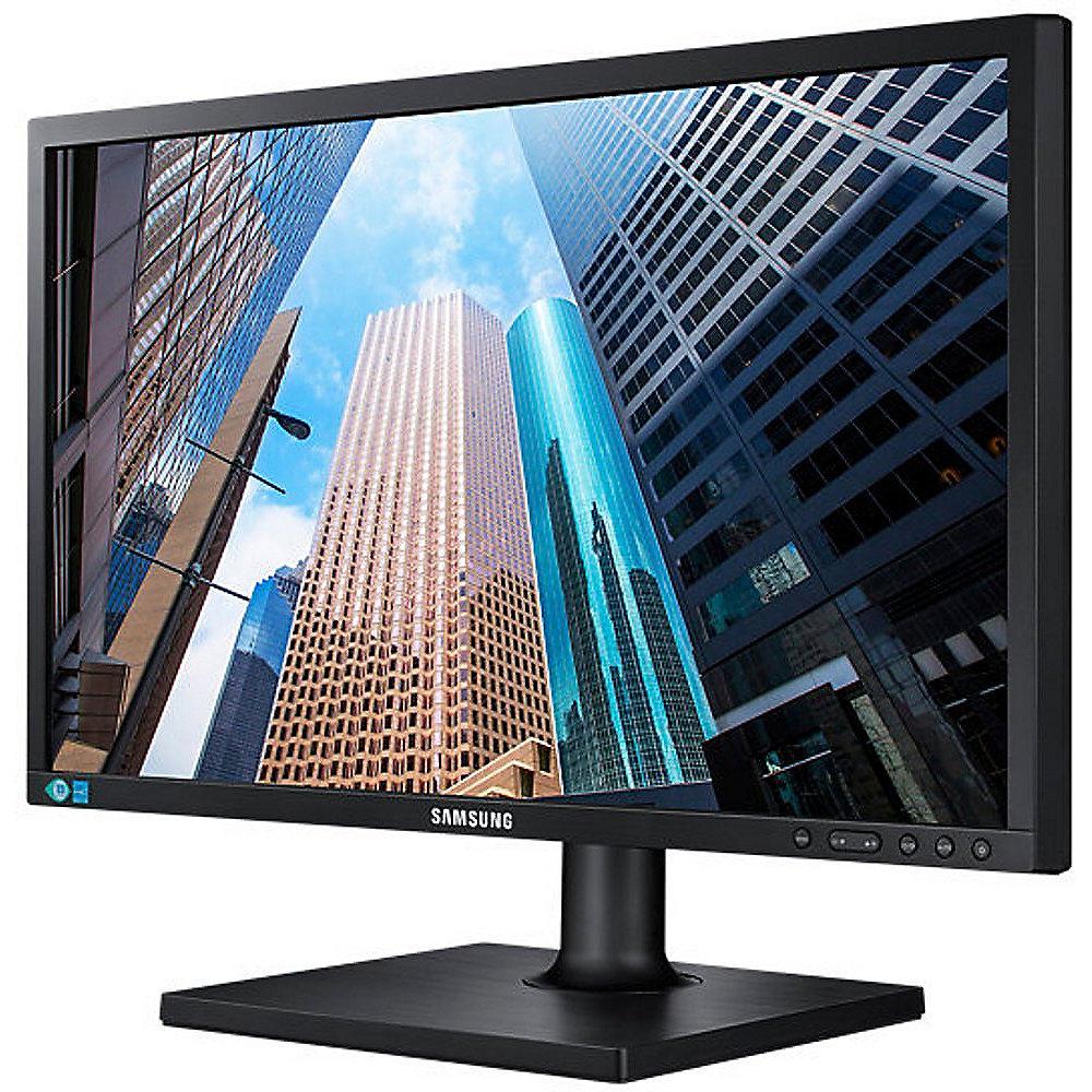 Samsung Monitor S24E450BL LED 59,9cm (23,6") 16:9 TFT VGA/DVI 5ms HV/Pivot