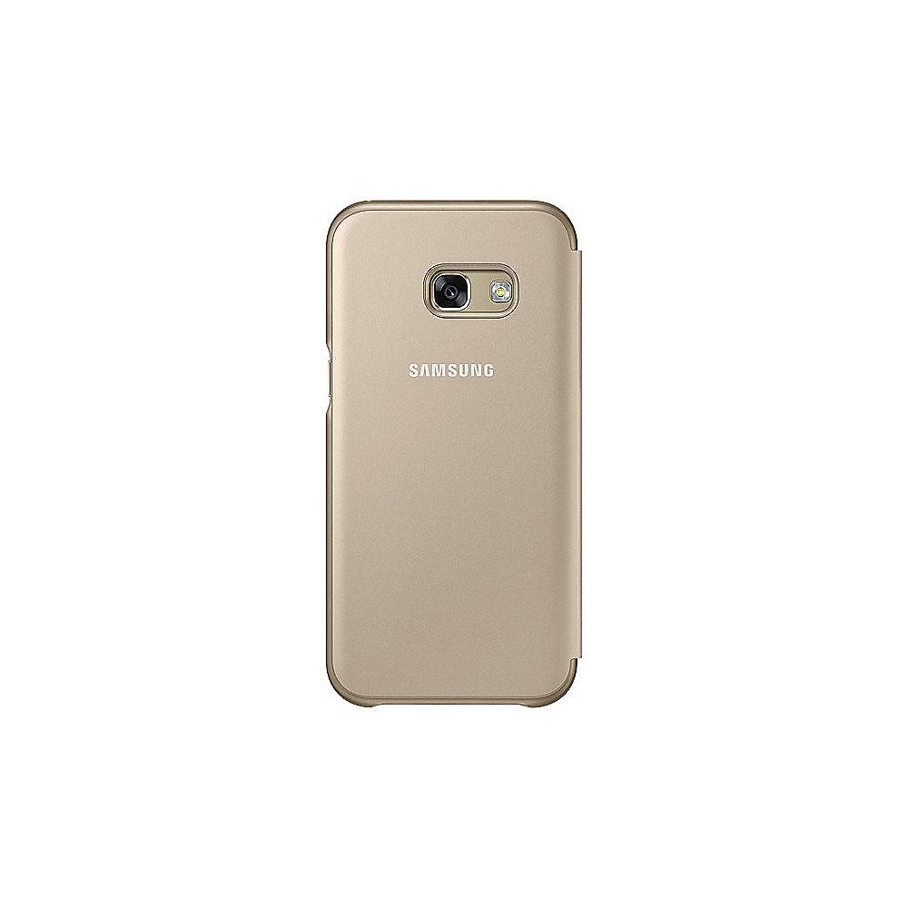 Samsung Neon Flip Cover EF-FA320 für Galaxy A3 (2017), Gold