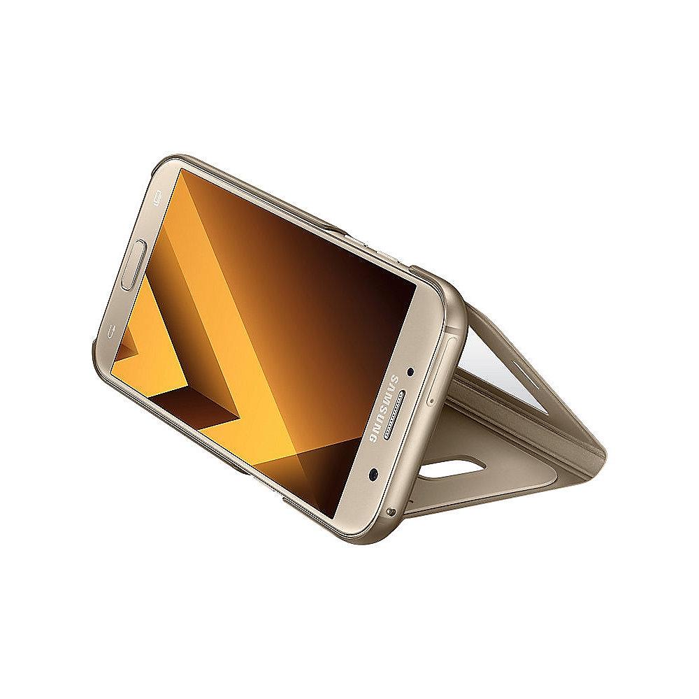 Samsung S-View Cover EF-CA520 für Galaxy A5 (2017), Gold