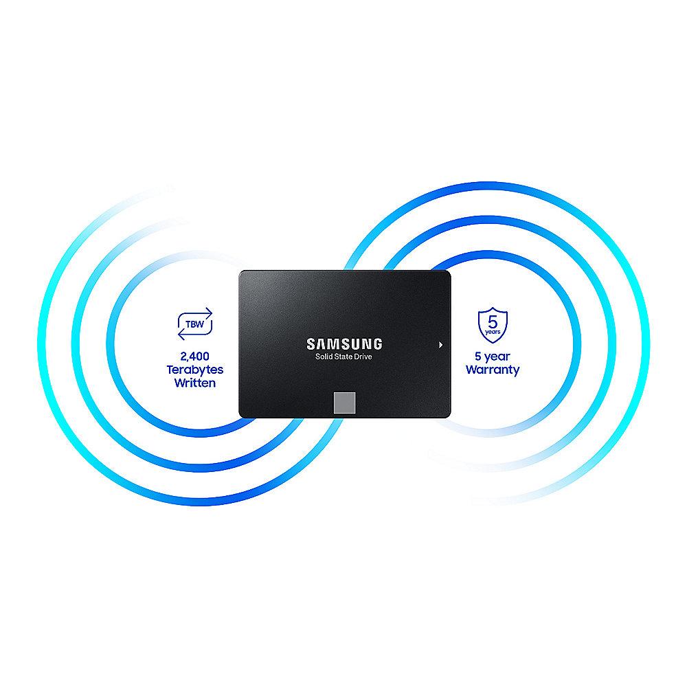 Samsung SSD 860 EVO Series 1TB MLC V-NAND - M.2 2280, Samsung, SSD, 860, EVO, Series, 1TB, MLC, V-NAND, M.2, 2280