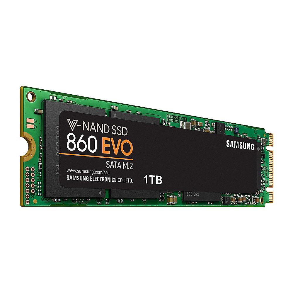 Samsung SSD 860 EVO Series 2TB MLC V-NAND - M.2 2280, Samsung, SSD, 860, EVO, Series, 2TB, MLC, V-NAND, M.2, 2280