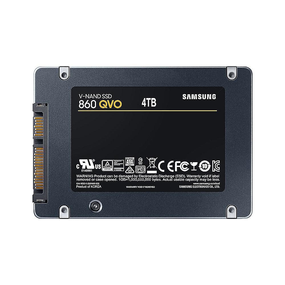 Samsung SSD 860 QVO Series 4TB 2.5zoll MLC V-NAND SATA600