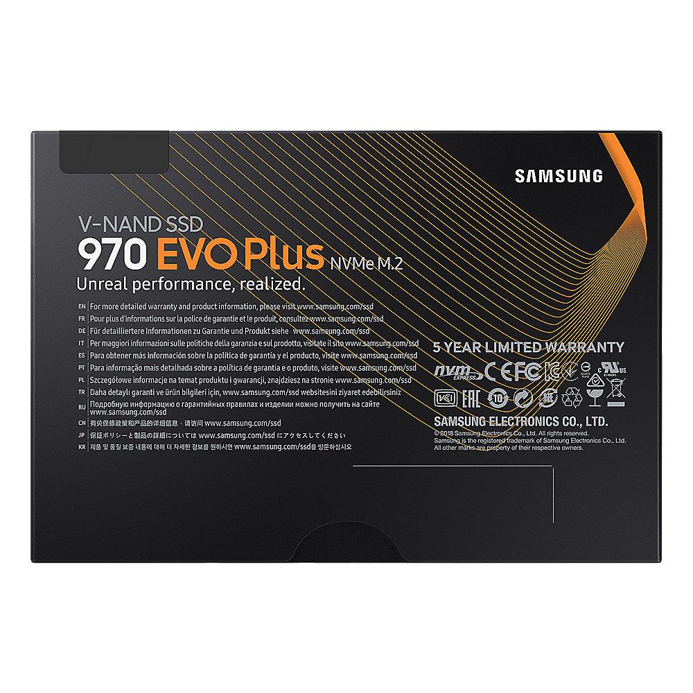 Samsung SSD 970 EVO Plus Series NVMe 1 TB V-NAND MLC - M.2 2280