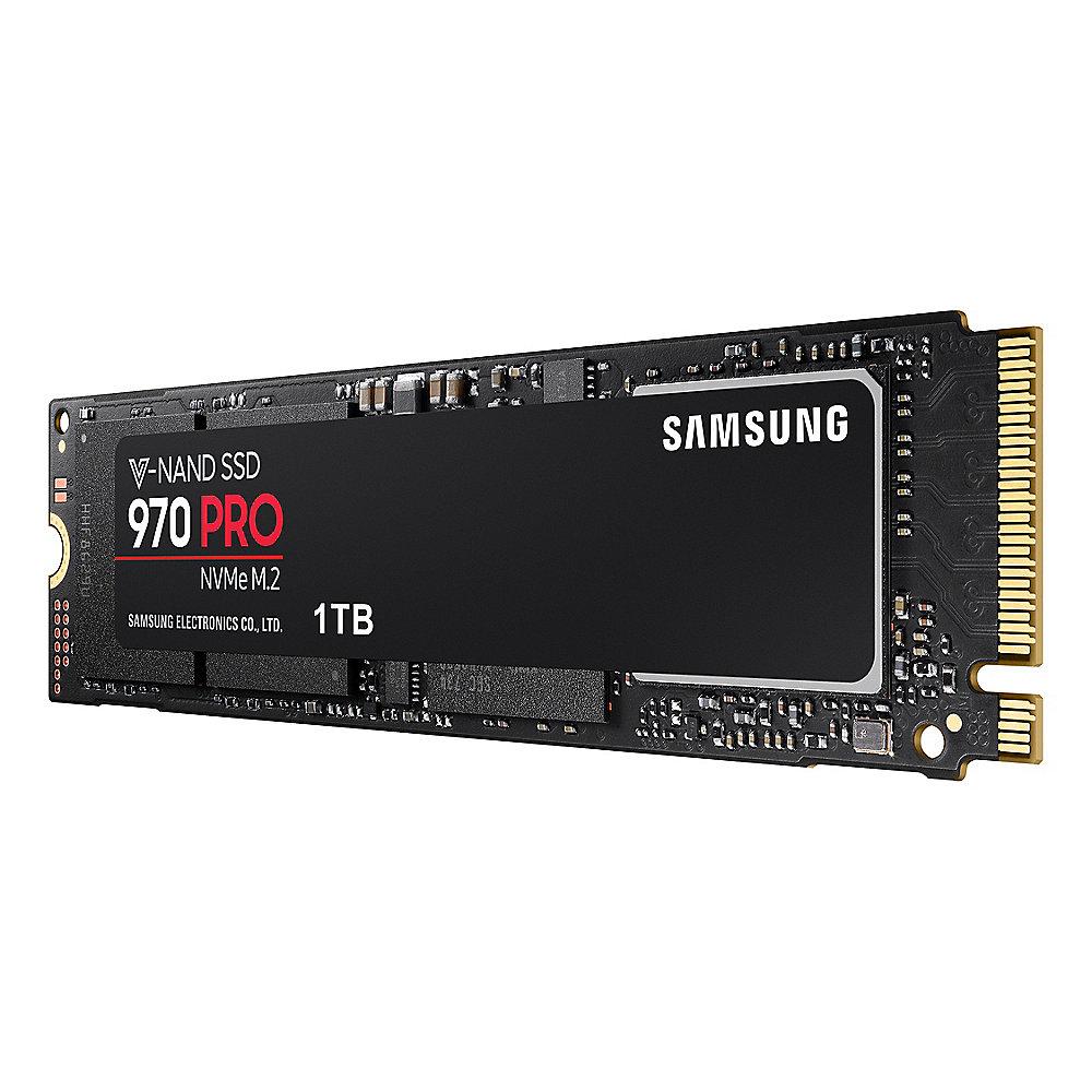 Samsung SSD 970 PRO Series NVMe 1TB V-NAND MLC - M.2 2280, Samsung, SSD, 970, PRO, Series, NVMe, 1TB, V-NAND, MLC, M.2, 2280