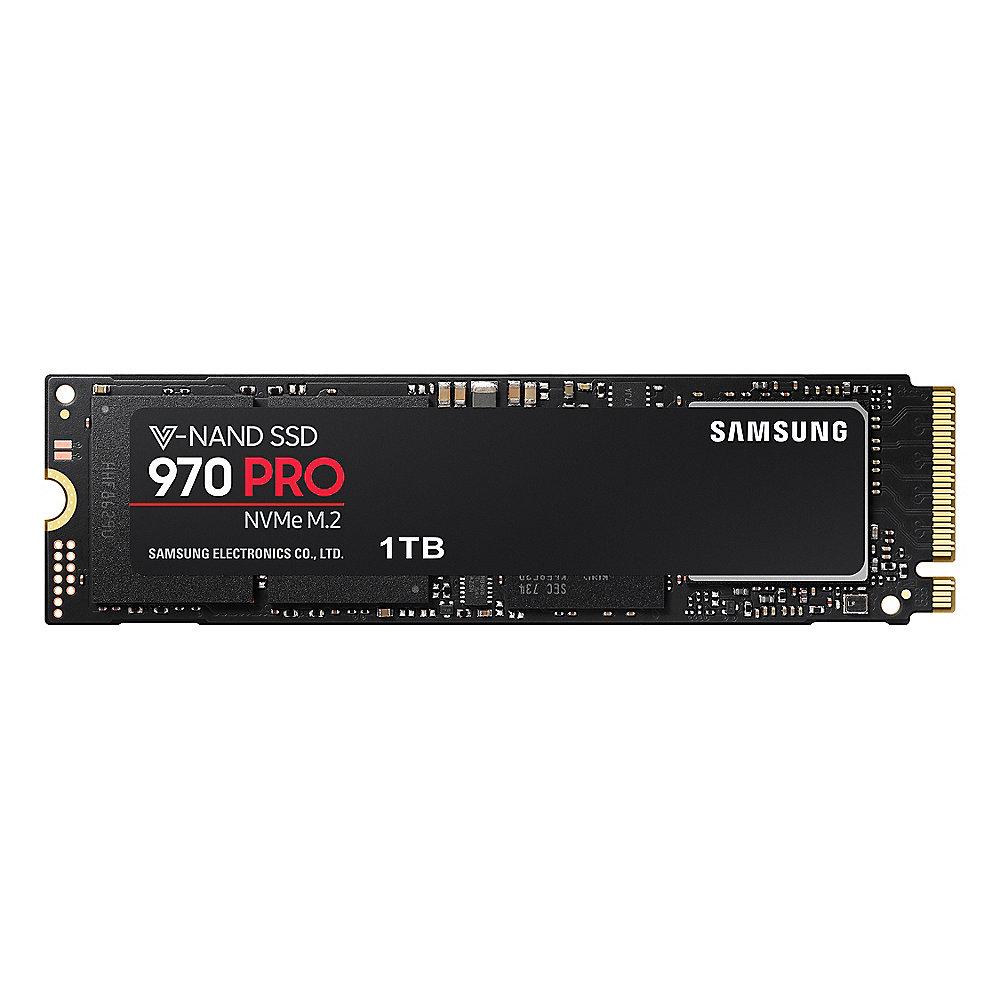 Samsung SSD 970 PRO Series NVMe 1TB V-NAND MLC - M.2 2280, Samsung, SSD, 970, PRO, Series, NVMe, 1TB, V-NAND, MLC, M.2, 2280