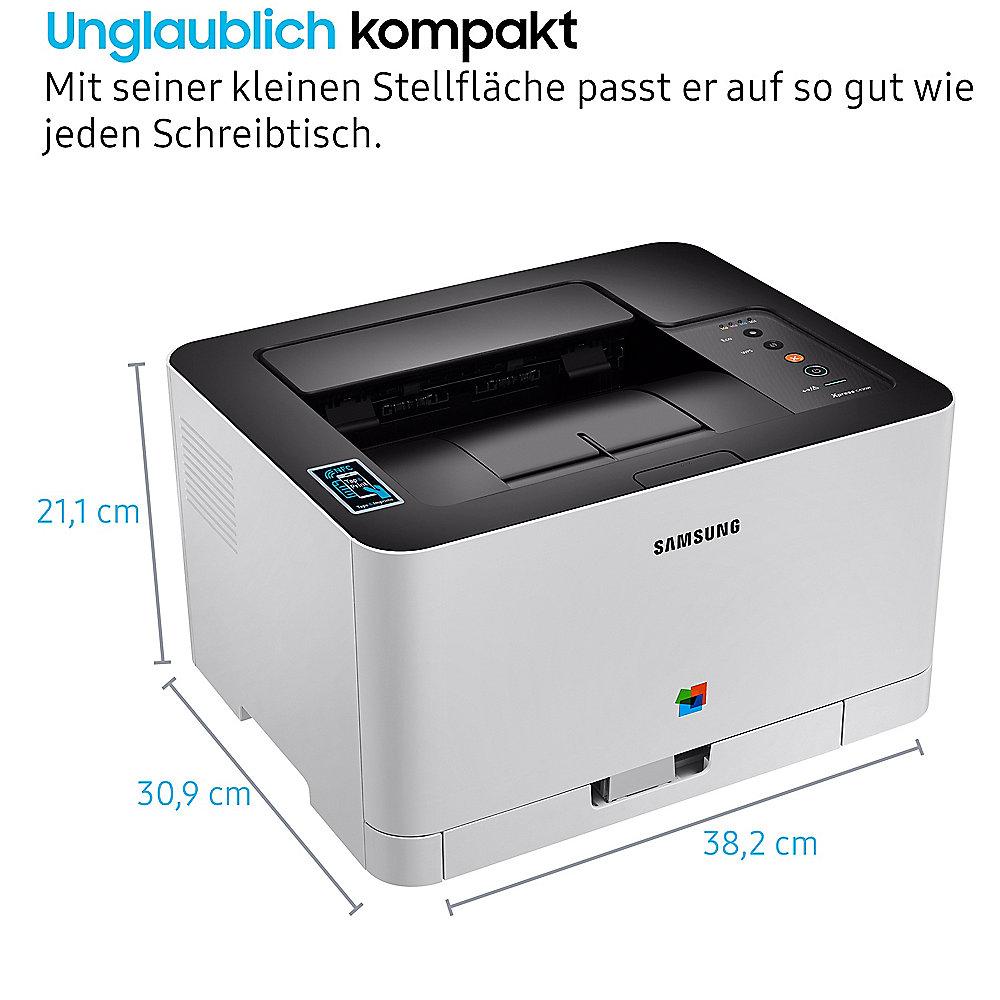 Samsung Xpress C430W Farblaserdrucker WLAN NFC, Samsung, Xpress, C430W, Farblaserdrucker, WLAN, NFC