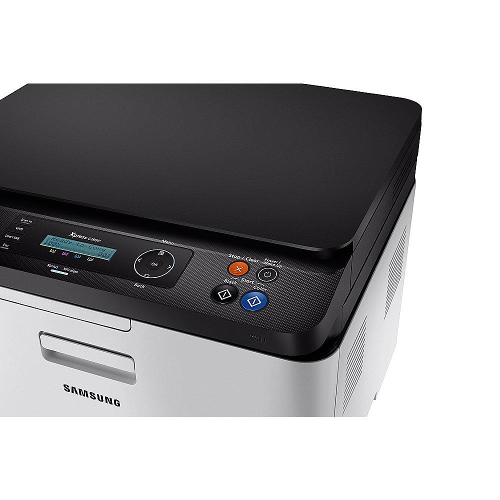 Samsung Xpress C480W Farblaserdrucker Scanner Kopierer WLAN NFC