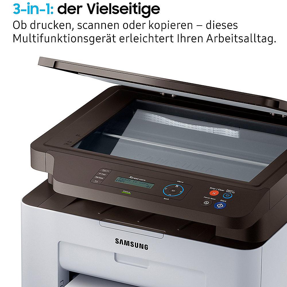 Samsung XPress SL-M2070 S/W-Laser-Multifunktionsdrucker Kopierer Scanner, Samsung, XPress, SL-M2070, S/W-Laser-Multifunktionsdrucker, Kopierer, Scanner