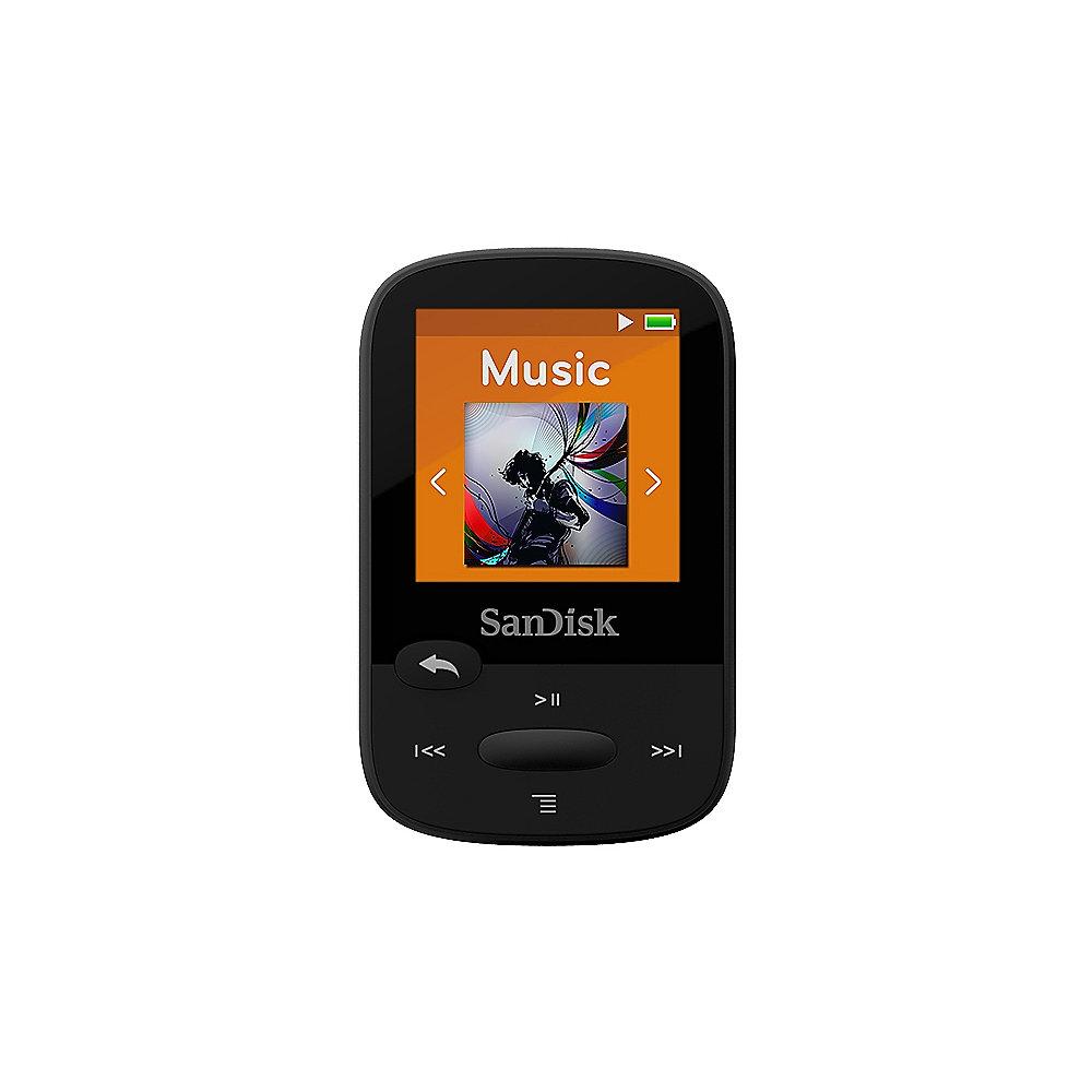 SanDisk Clip Sport MP3 Player 8GB schwarz