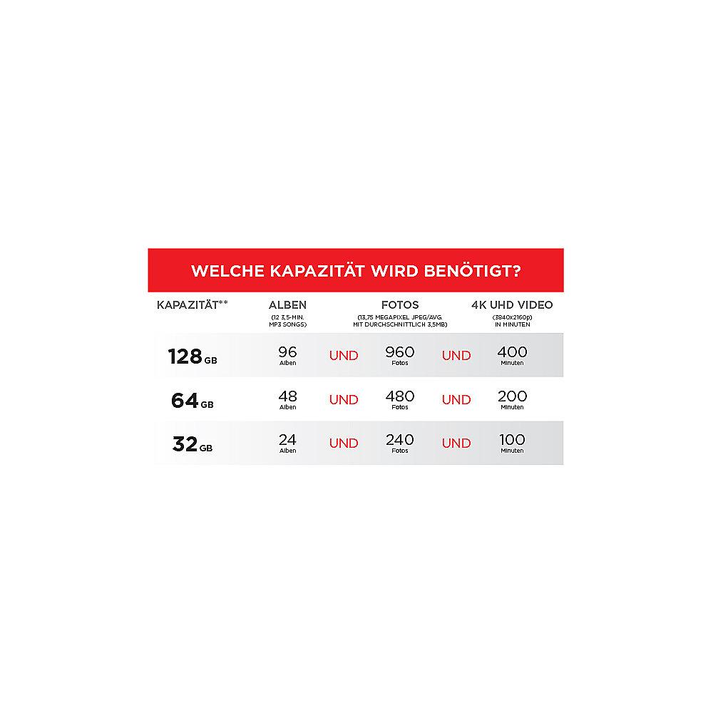 SanDisk Extreme 32GB microSDHC Speicherkarte Kit 60 MB/s, Class 10, U3, V30, A1, SanDisk, Extreme, 32GB, microSDHC, Speicherkarte, Kit, 60, MB/s, Class, 10, U3, V30, A1